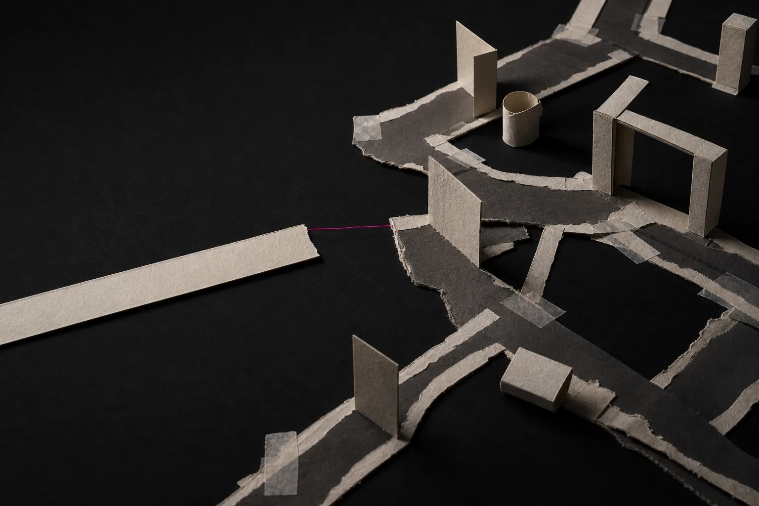 A paper seller route breaks before the buyer's more complex decision route.
