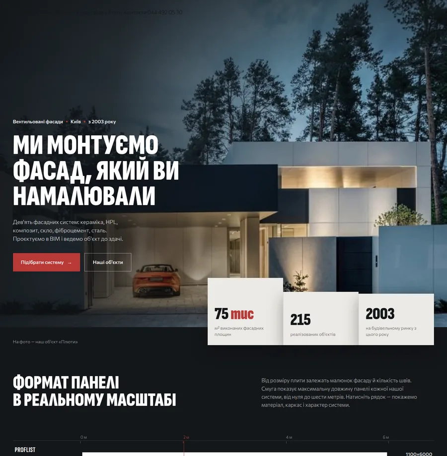 Фасади — Київ