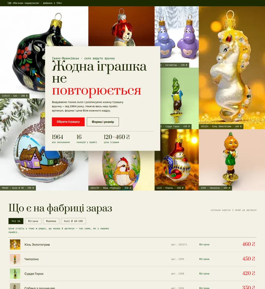 Подарунки — Івано-Франківськ